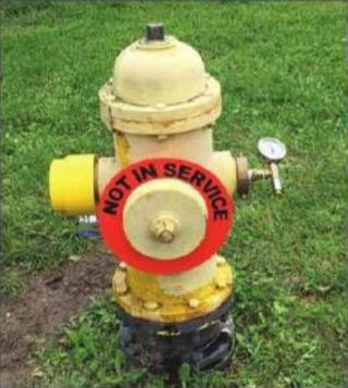 Telog® Pressure Recorder Installed on Hydrant